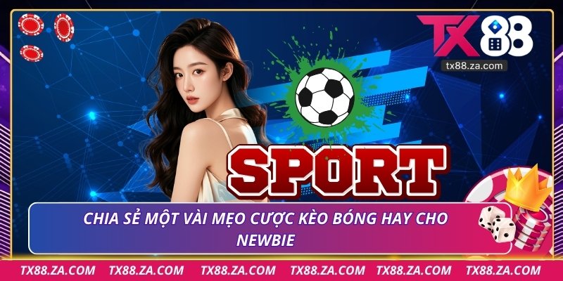 Chia sẻ một vài mẹo cược kèo bóng hay cho newbie