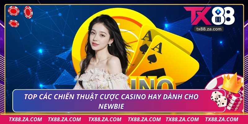 TOP các chiến thuật cược casino hay dành cho newbie